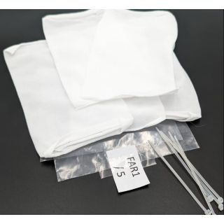 Bag of 5 polyamide bags from 0.5 L to 5 L