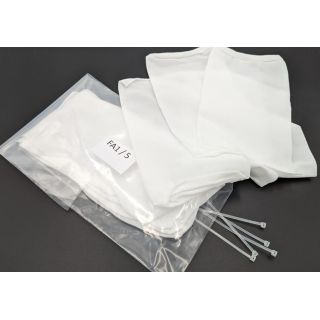 Bag of 5 polyamide bags from 2.5 L to 5 L