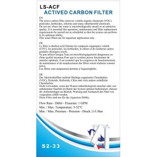 Activated carbon filter