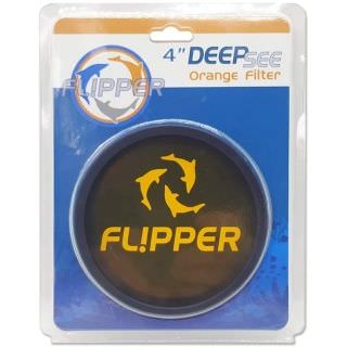 Flipper DeepSee Standard 4" - Orangener Filter