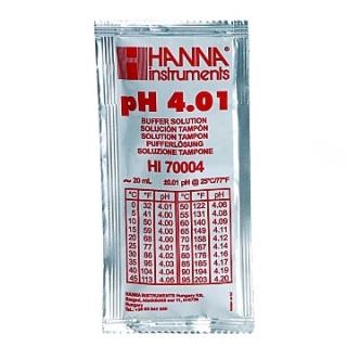 Solution tampon pH 4,01, 1 sachet de 20 mL